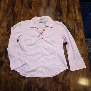 Y2k Arizona Jeans Co baby pink top size large